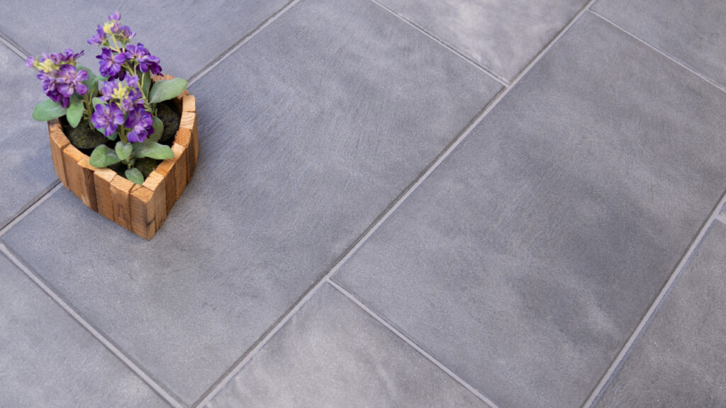 Terrassenplatten Gerlo Solaire Graphite